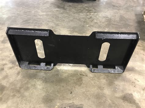 zettelmeyer adapter to skid steer plate|skid steer mount plates.